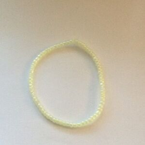 Butter yellow pearl seed bead bracelet Bundle 5/10$
